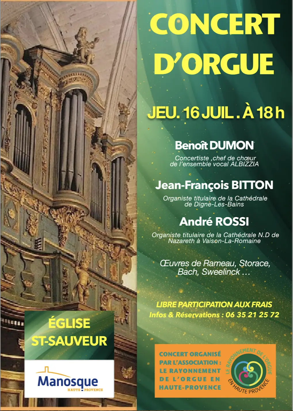 Concert d'orgue