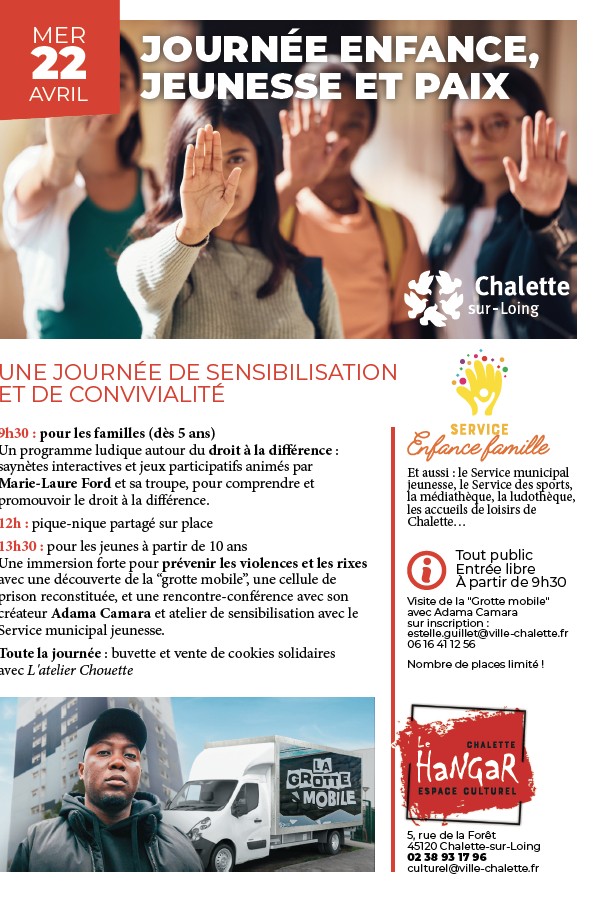 Journée enfance, jeunesse et paix