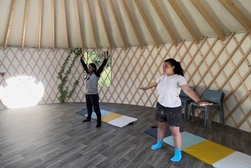 Sophrologie : lâcher-prise au coeur d'une yourte