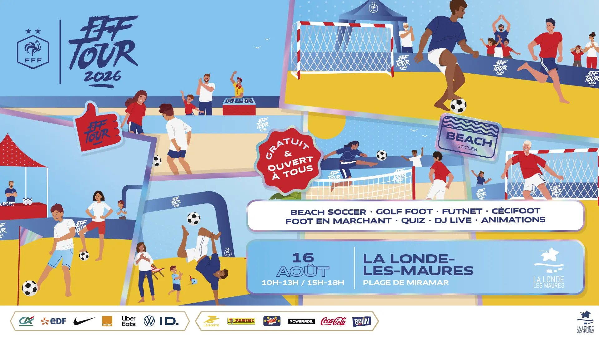 FFF Tour 2026 : Beach Soccer Tour