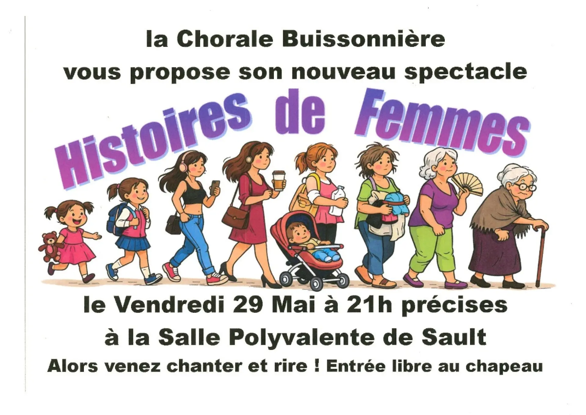 Spectacle "Histoires de femmes"