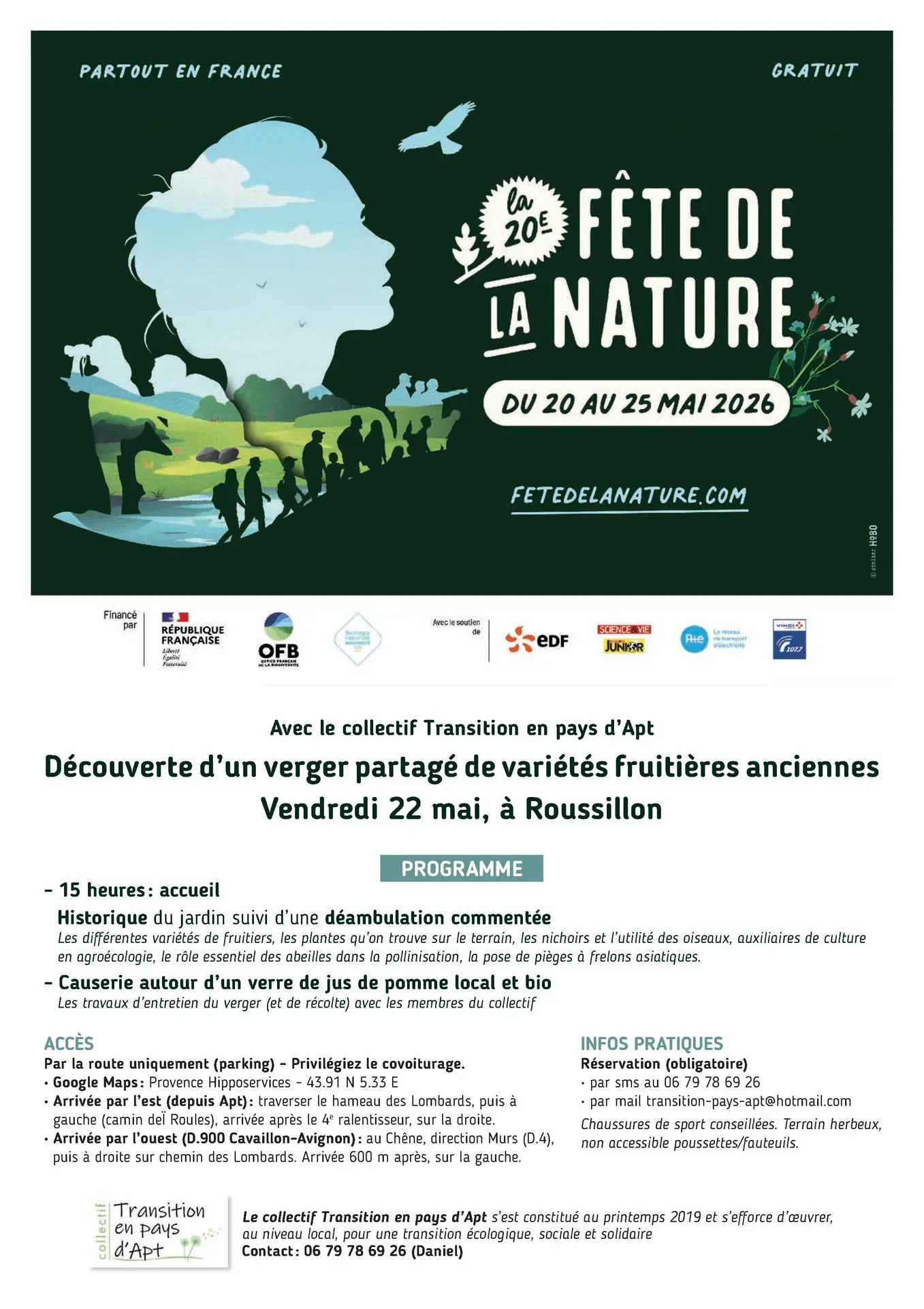 Découverte d'un verger partagé de variétés fruitières anciennes