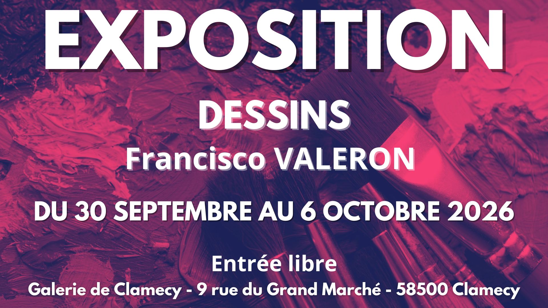Exposition de dessin - Francisco Valeron