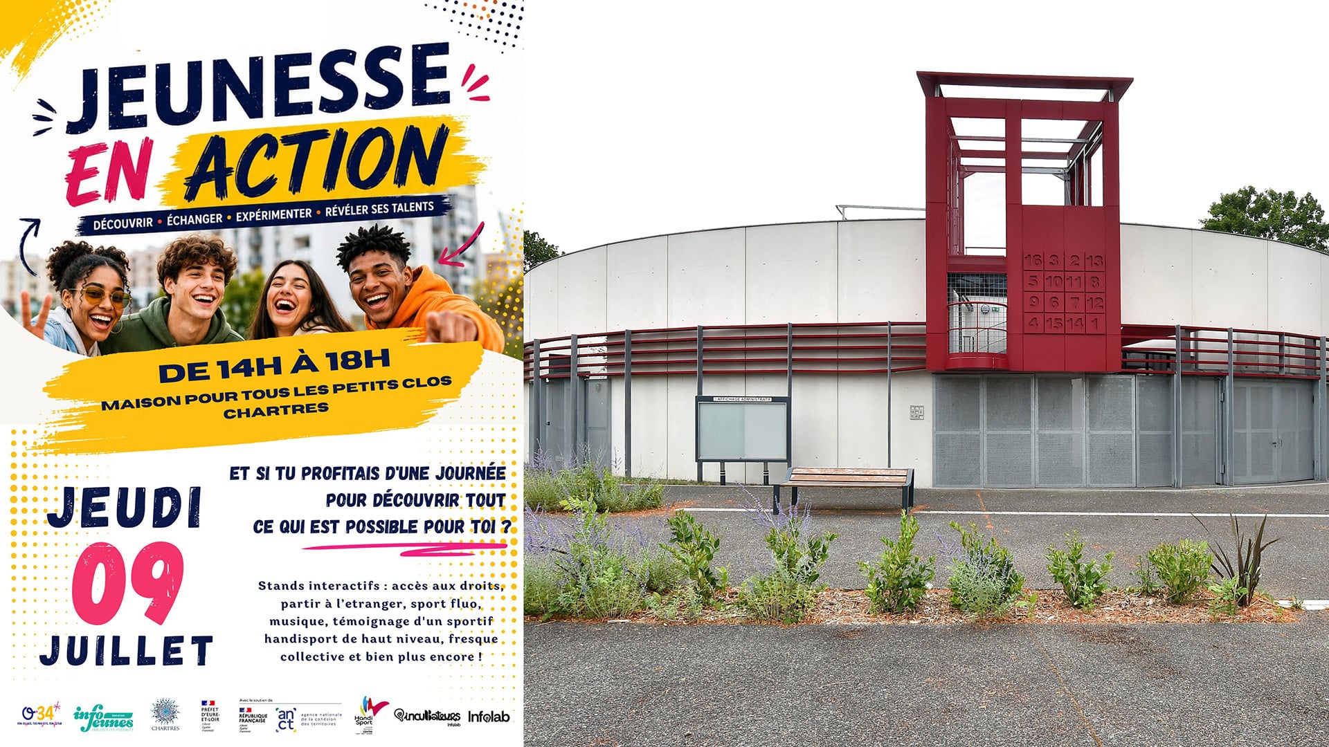 "Jeunesse en action" - Atelier Info Jeunes Chartres