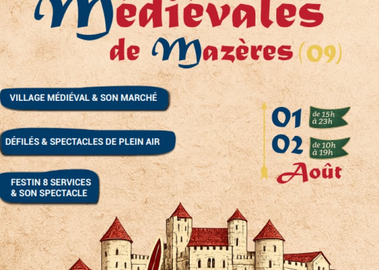 Les Médiévales de Mazères 2026
