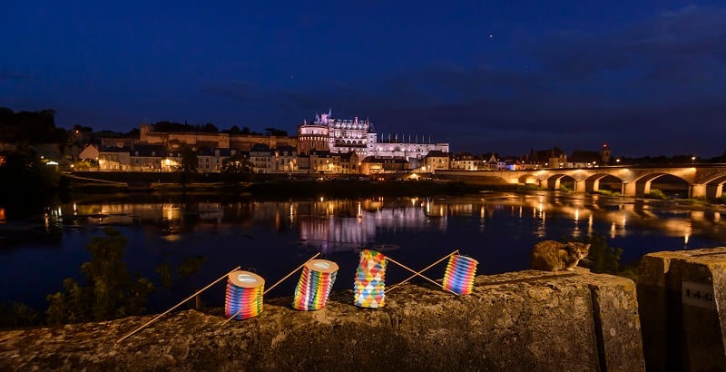 Visite guidée nocturne d'Amboise