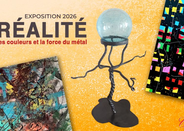 Exposition | Irréalité : L’éclat des couleurs et la force du métal