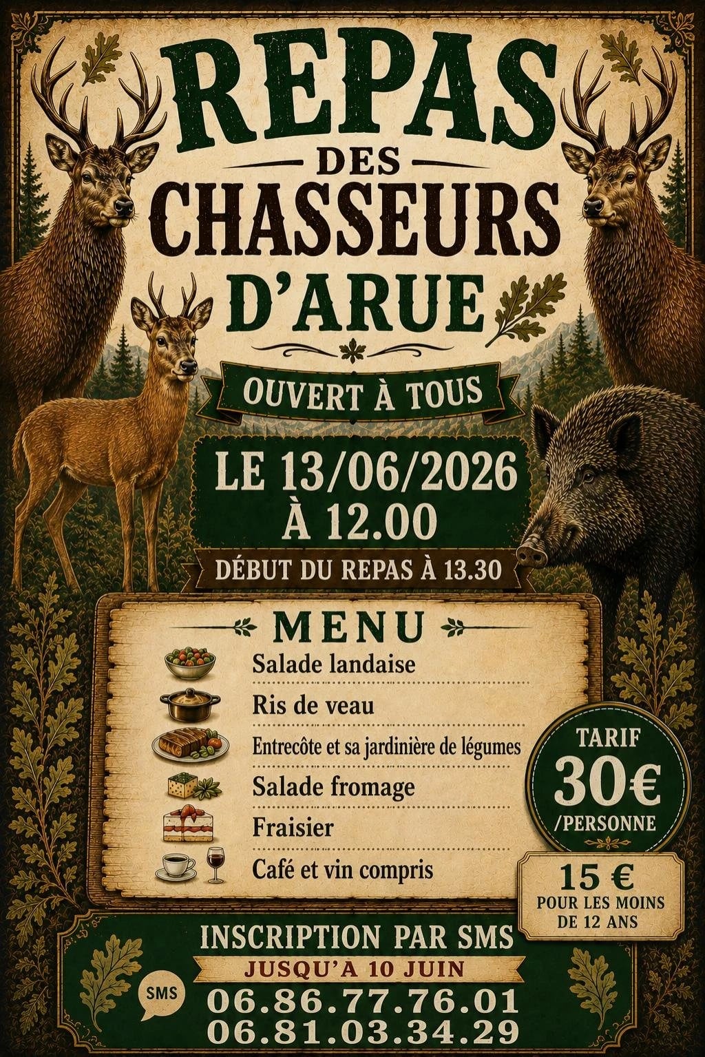Repas des chasseurs