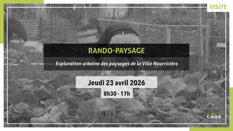 Rando-Paysage : exploration des paysages de la ville nourricière