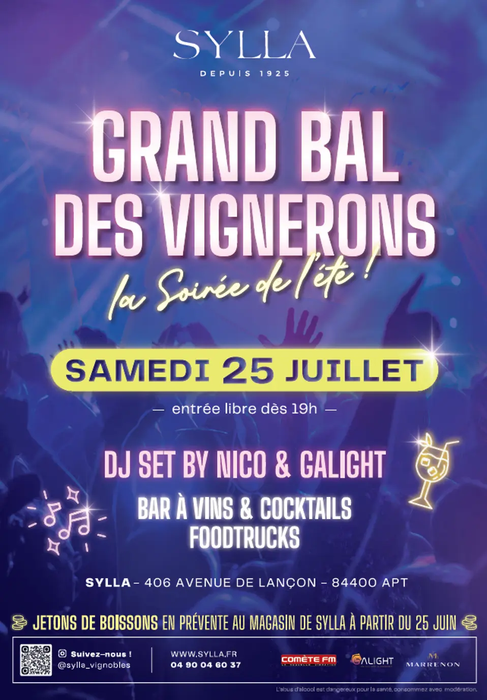 Grand bal des vignerons de Sylla