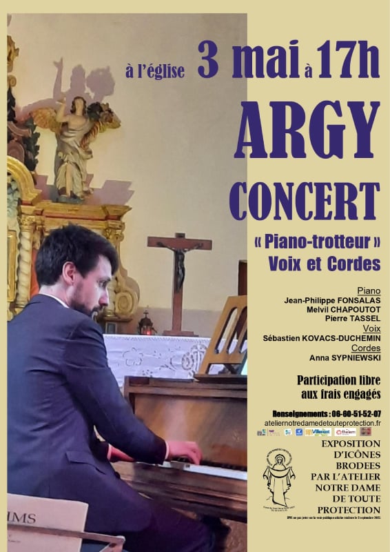 Concert "Piano-trotteur" Voix et Cordes
