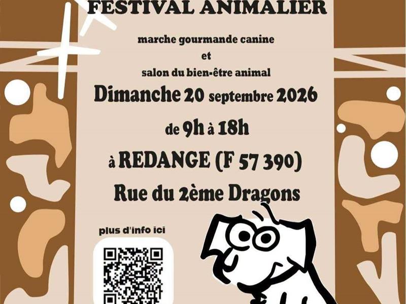 Festival animalier - marche gourmande canine