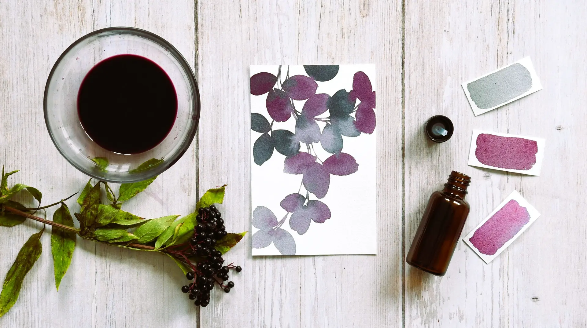 Atelier créatif : encres végétales aux couleurs naturelles