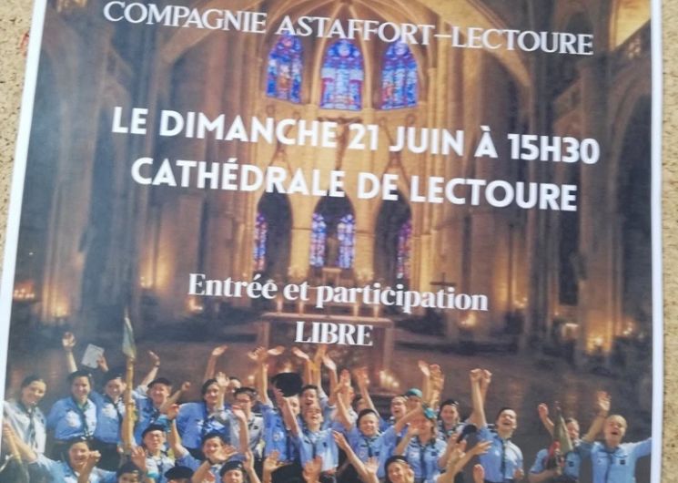 Concert chœur guides d’Europe