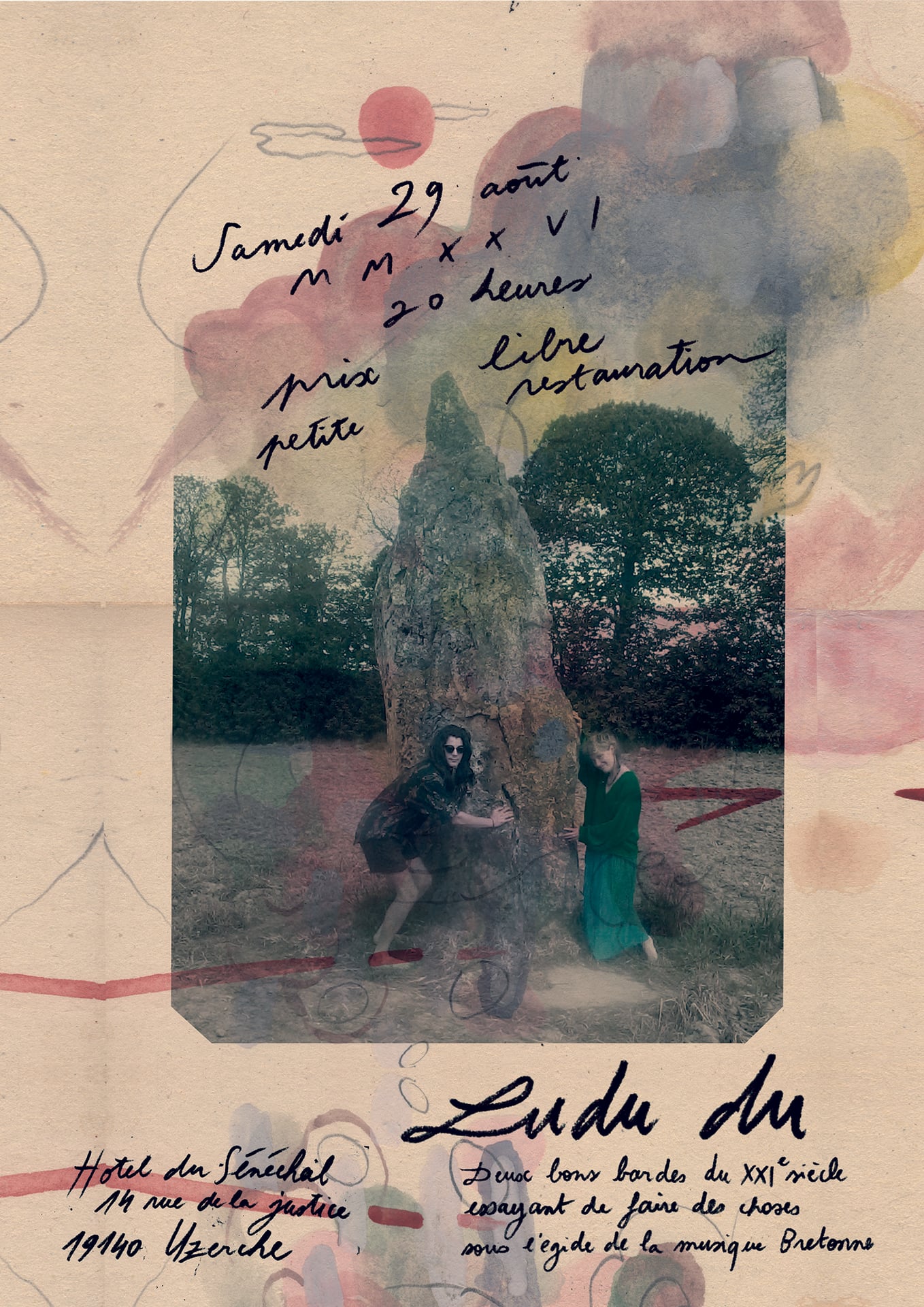 Concert de LUDU DU: Anna Duval-Guennoc & Ivan Martin