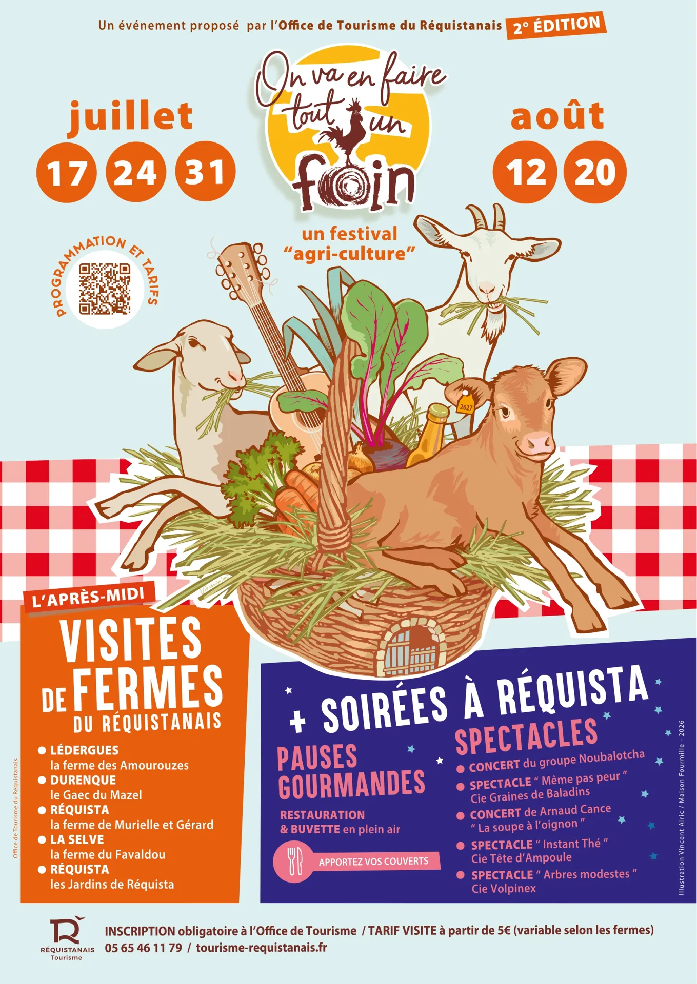Visite de ferme & soirée – On va en faire tout un foin – 4ème RDV