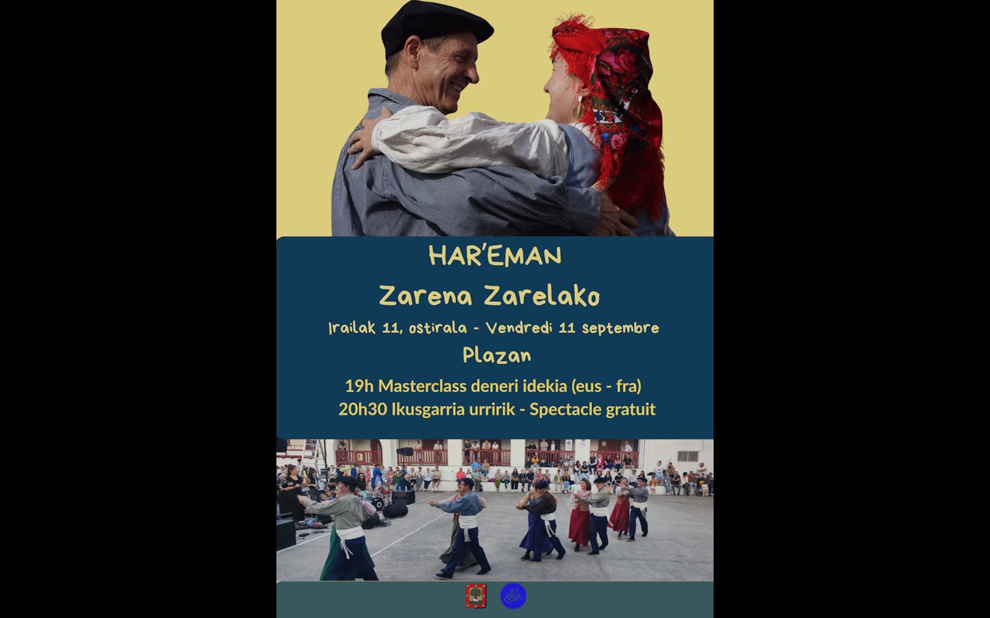 Masterclass et spectacle de danses basques