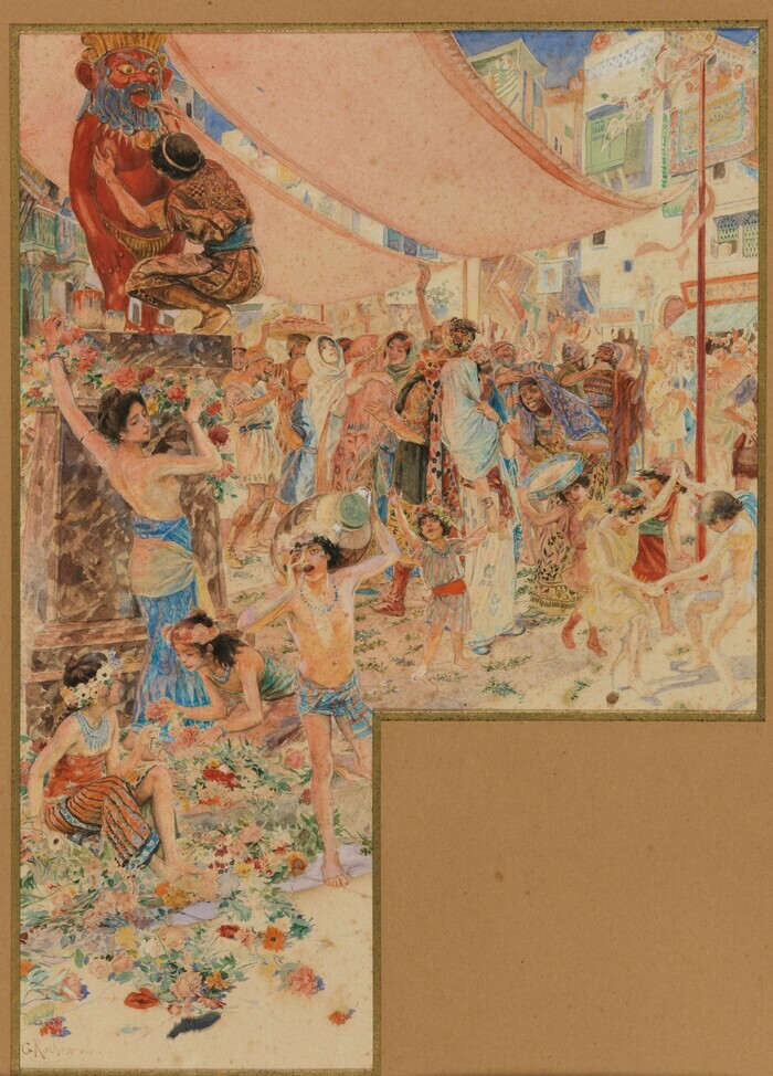 Dessiner Flaubert : Rochegrosse