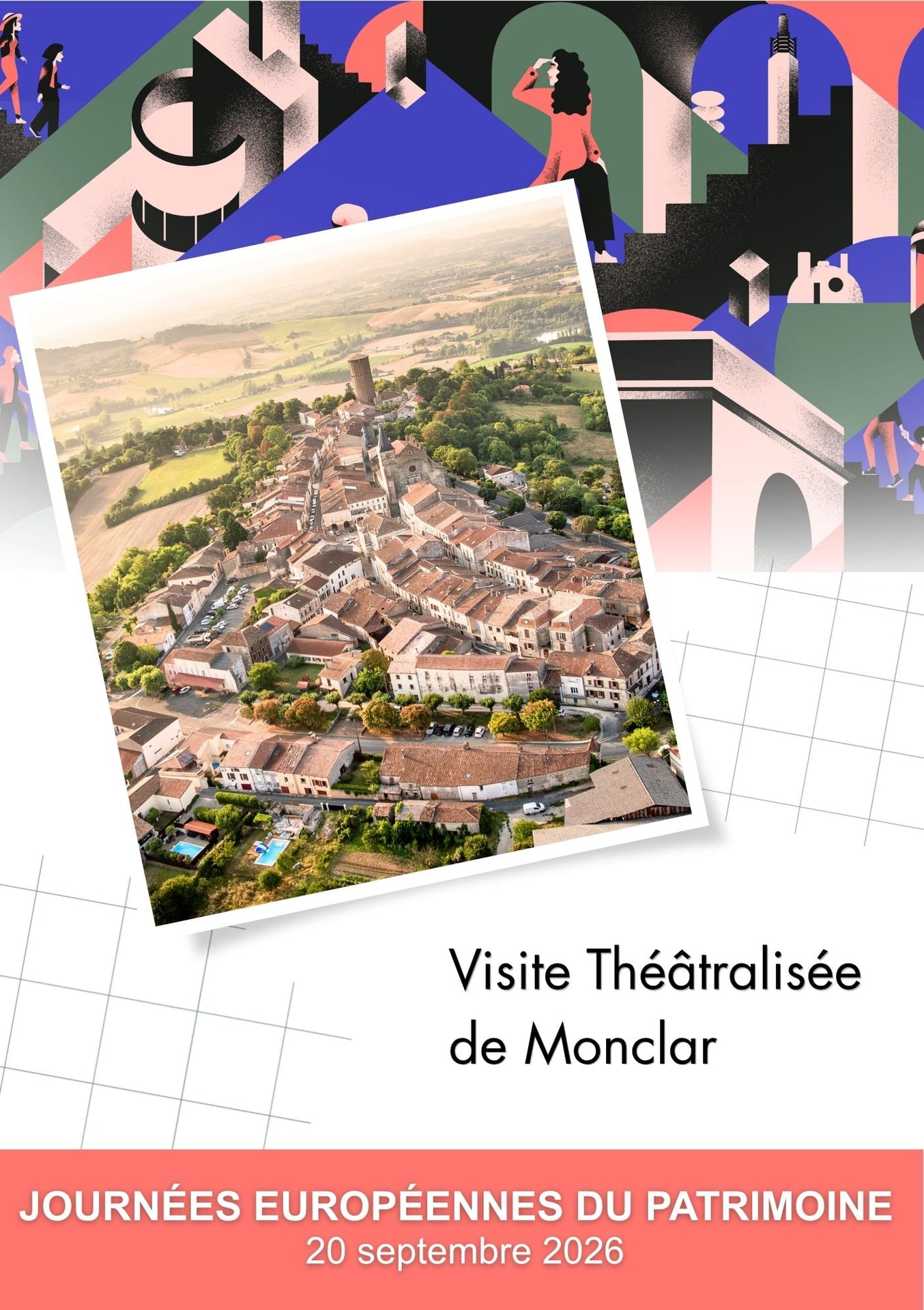 Journées Européennes du Patrimoine : Visite théatralisée de Monclar