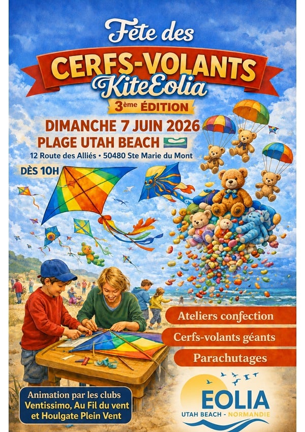 Fête des cerfs-volants Kite-Eolia