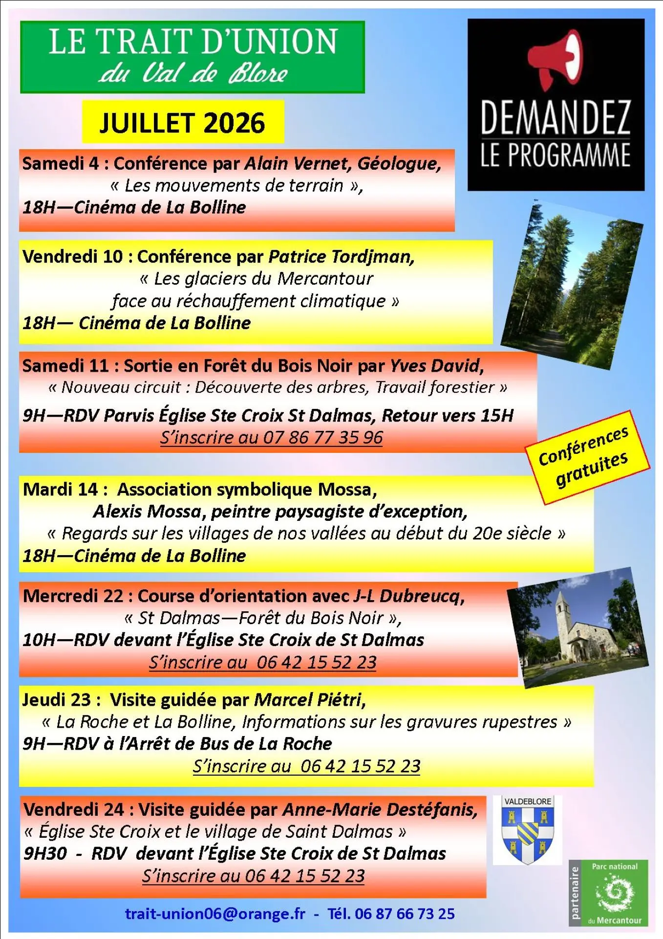 Visite guidée de La Roche à La Bolline.