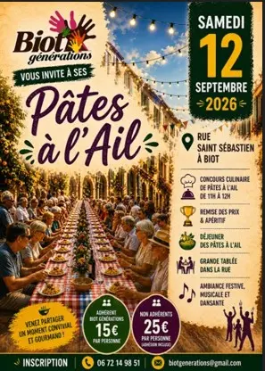Pâtes à l'ail
