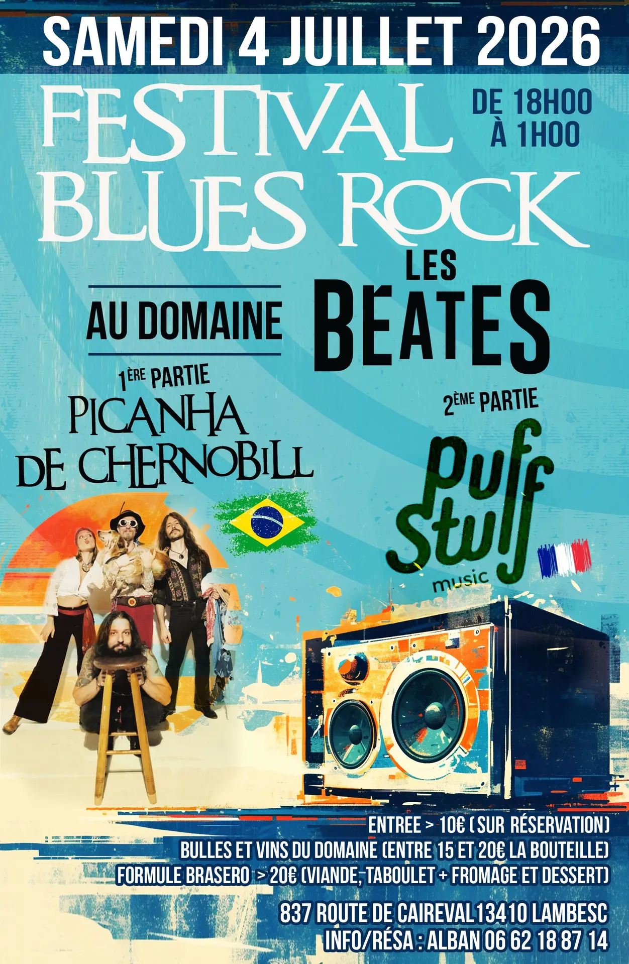 Festival Blues Rock aux Béates