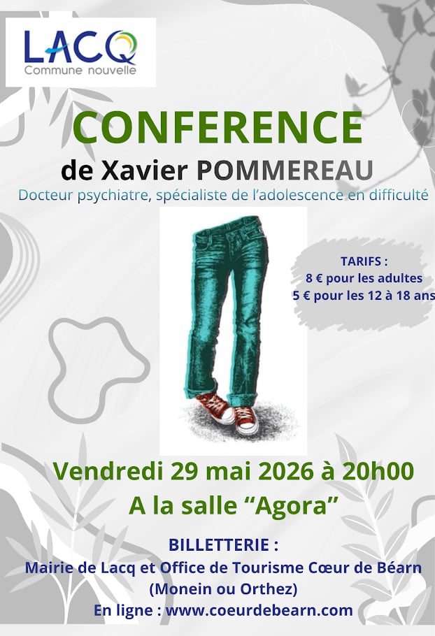 Conférence : Xavier Pommereau