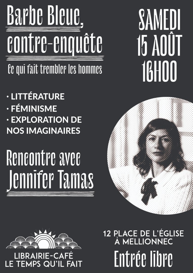 Barbe bleue, contre enquête : Rencontre avec Jennifer Tamas