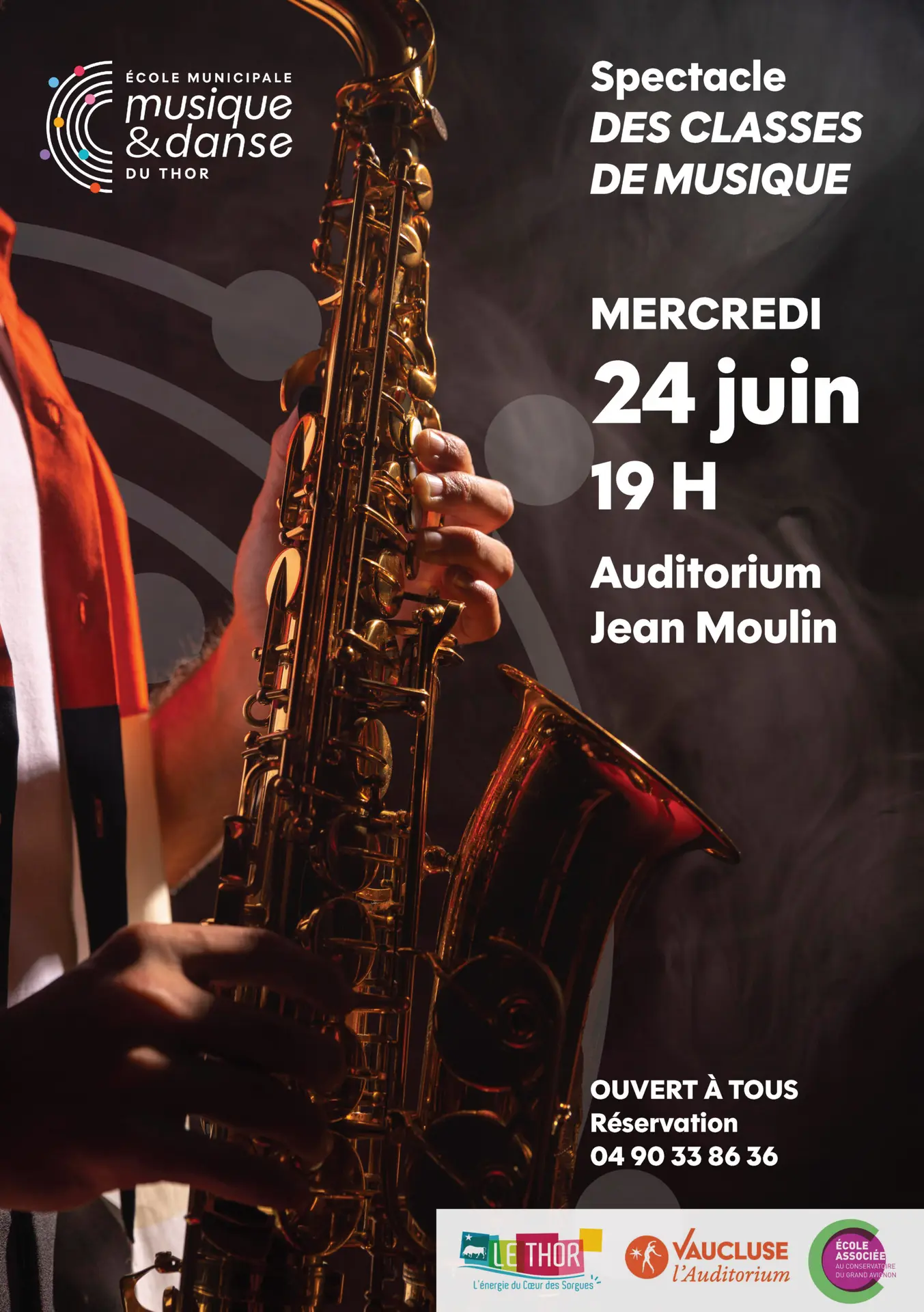 Spectacle des classes de musique