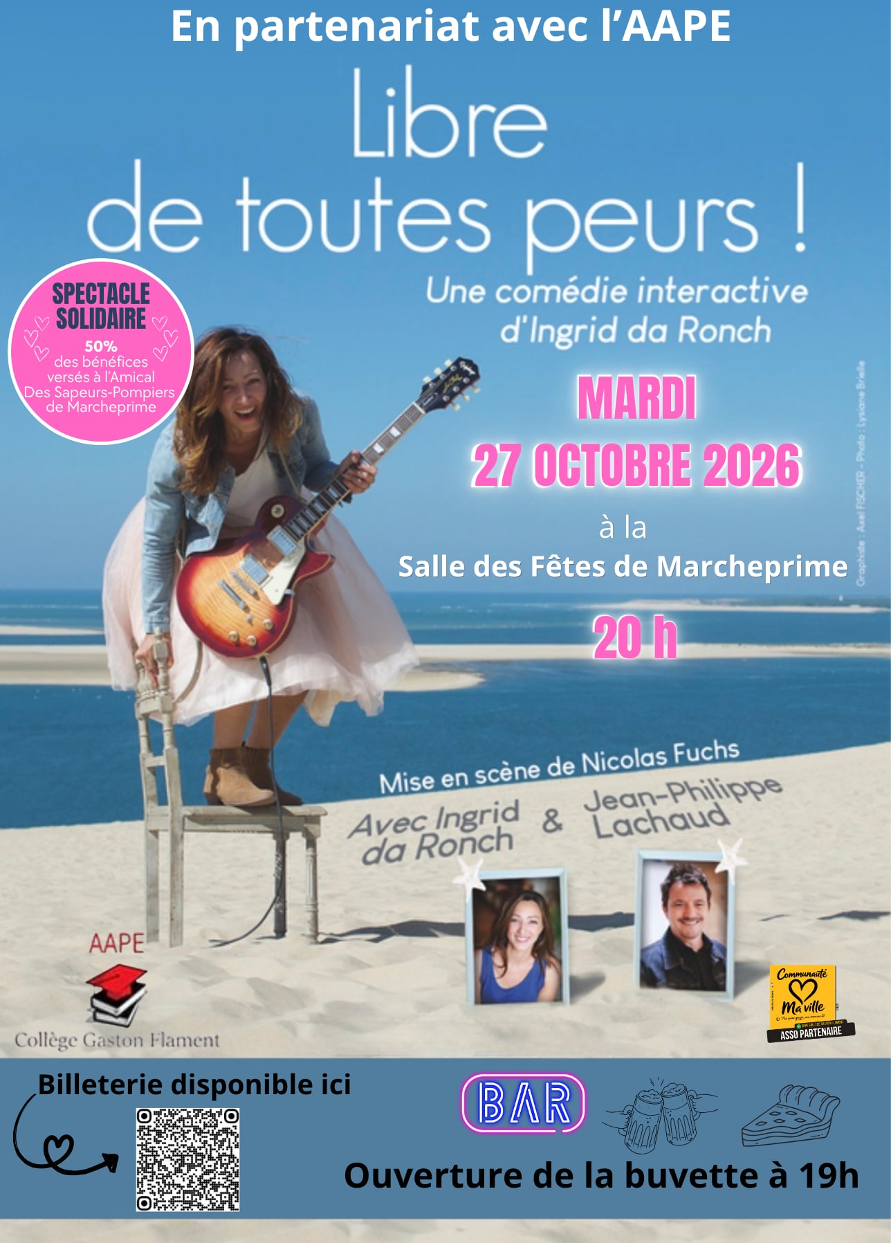 Spectacle solidaire : Libre de toutes peurs