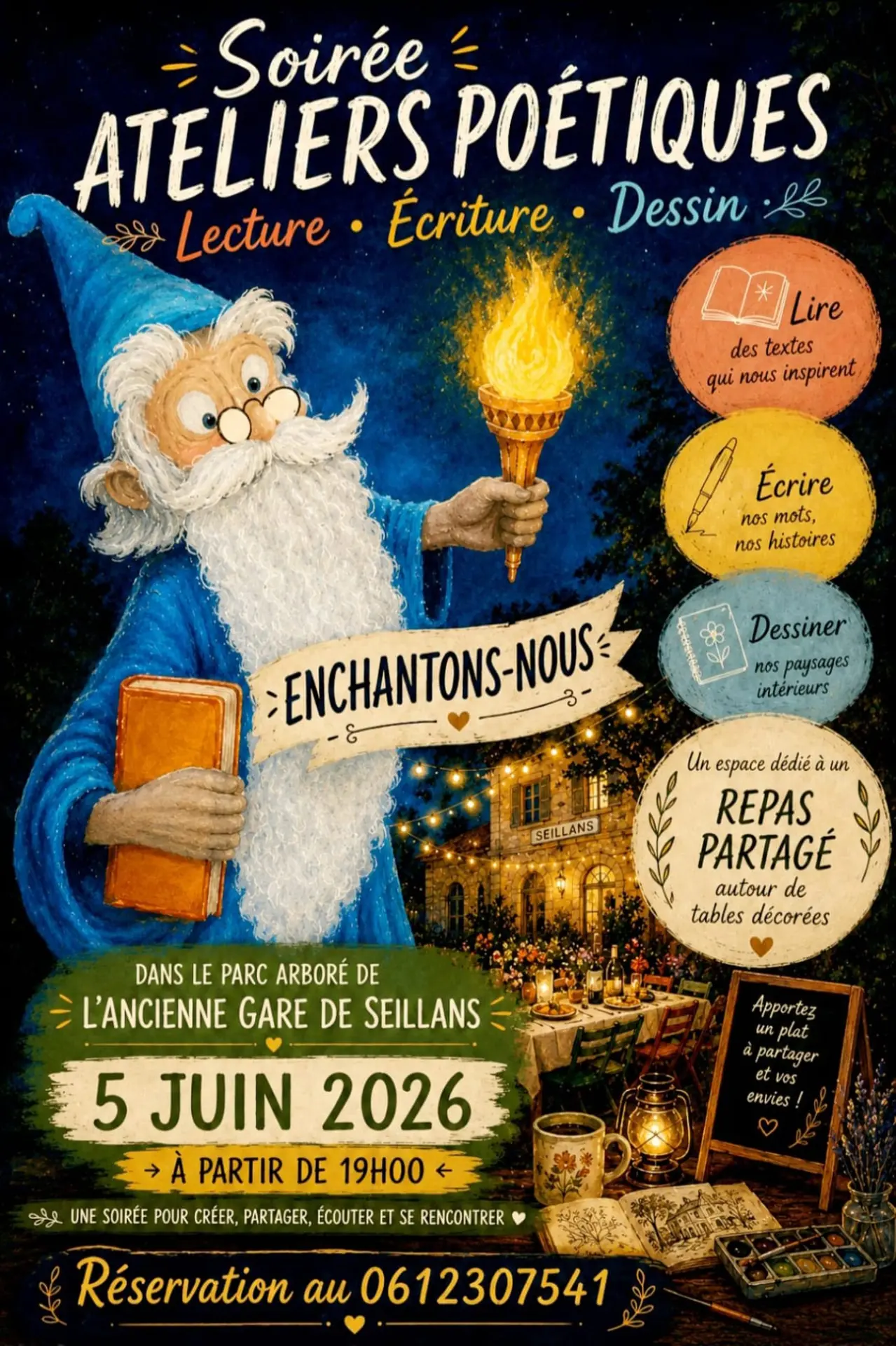 Soirée Ateliers poétiques