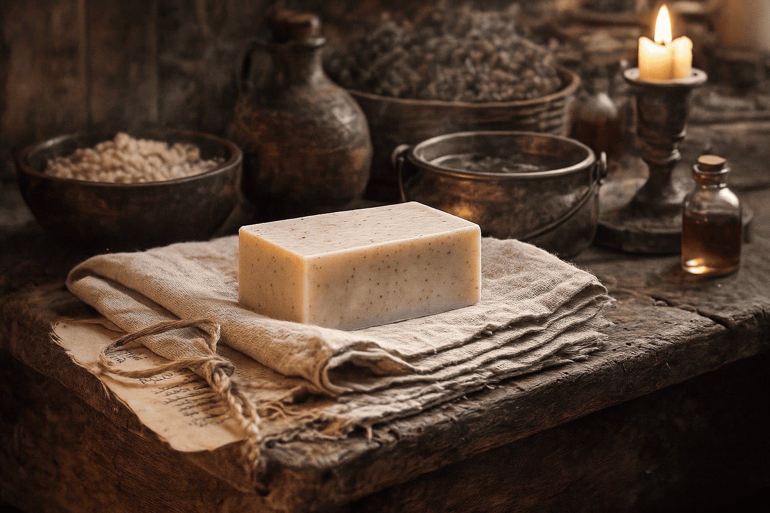 Fabrique ton savon médiéval