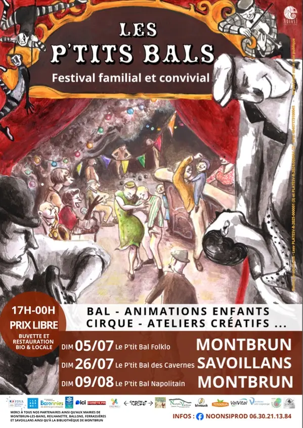 Le P'tit Bal des Cavernes avec le Festival Grandeur Nature