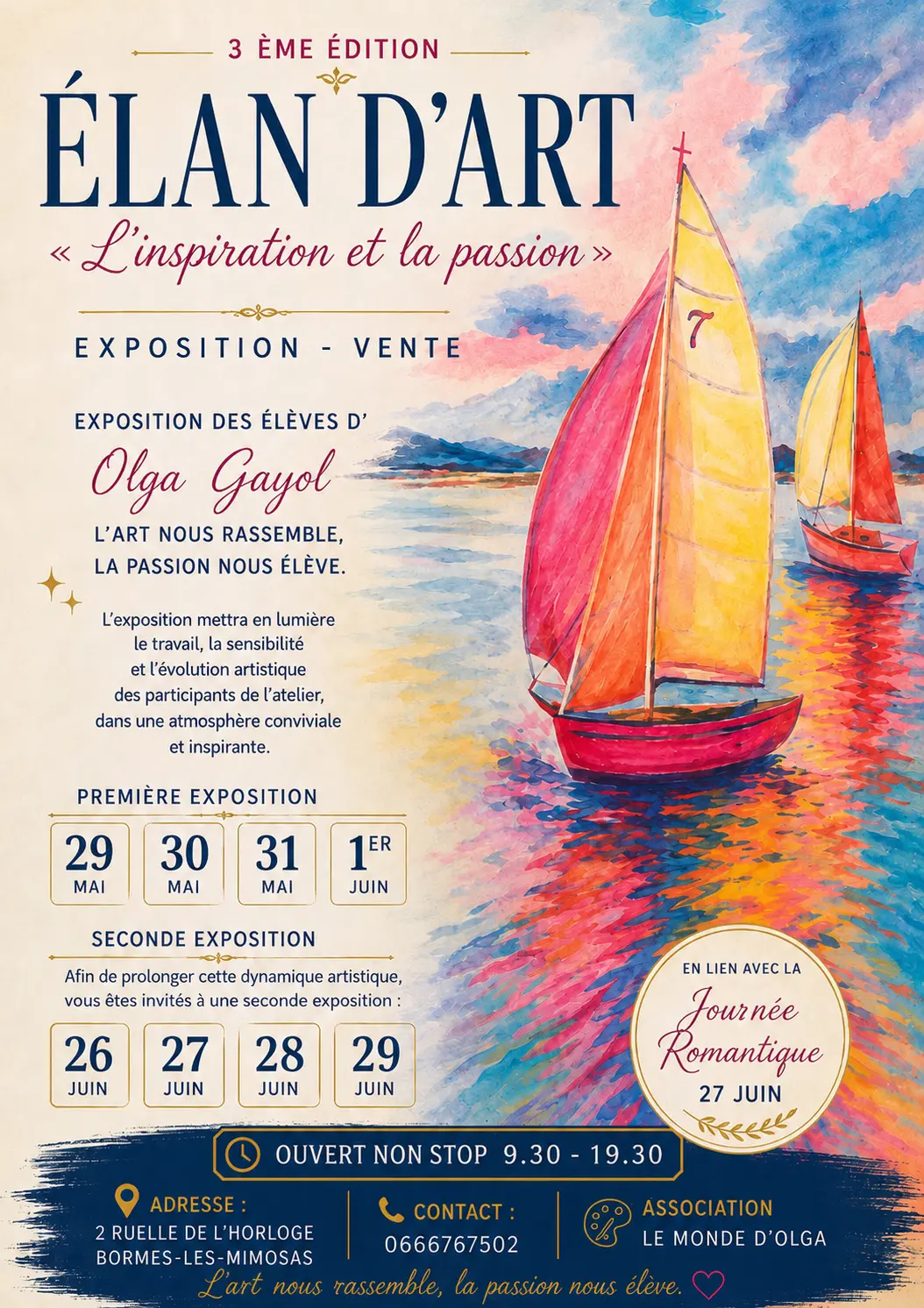 ÉLAN D’ART — 3ème édition