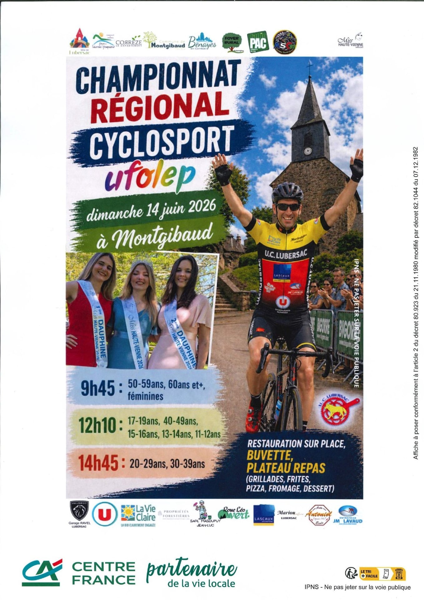 Championnat régional cyclosport  UFOLEP