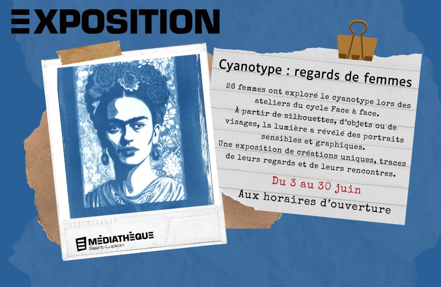 Médiathèque de Saint-Lupicin : Exposition