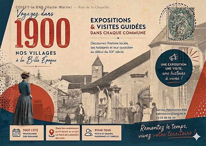 Le Pays de Langres en 1900 : Visites-flash à Coiffy-le-Bas