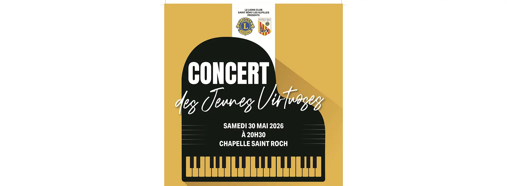 Concert des Jeunes Virtuoses à Saint-Rémy-de-Provence