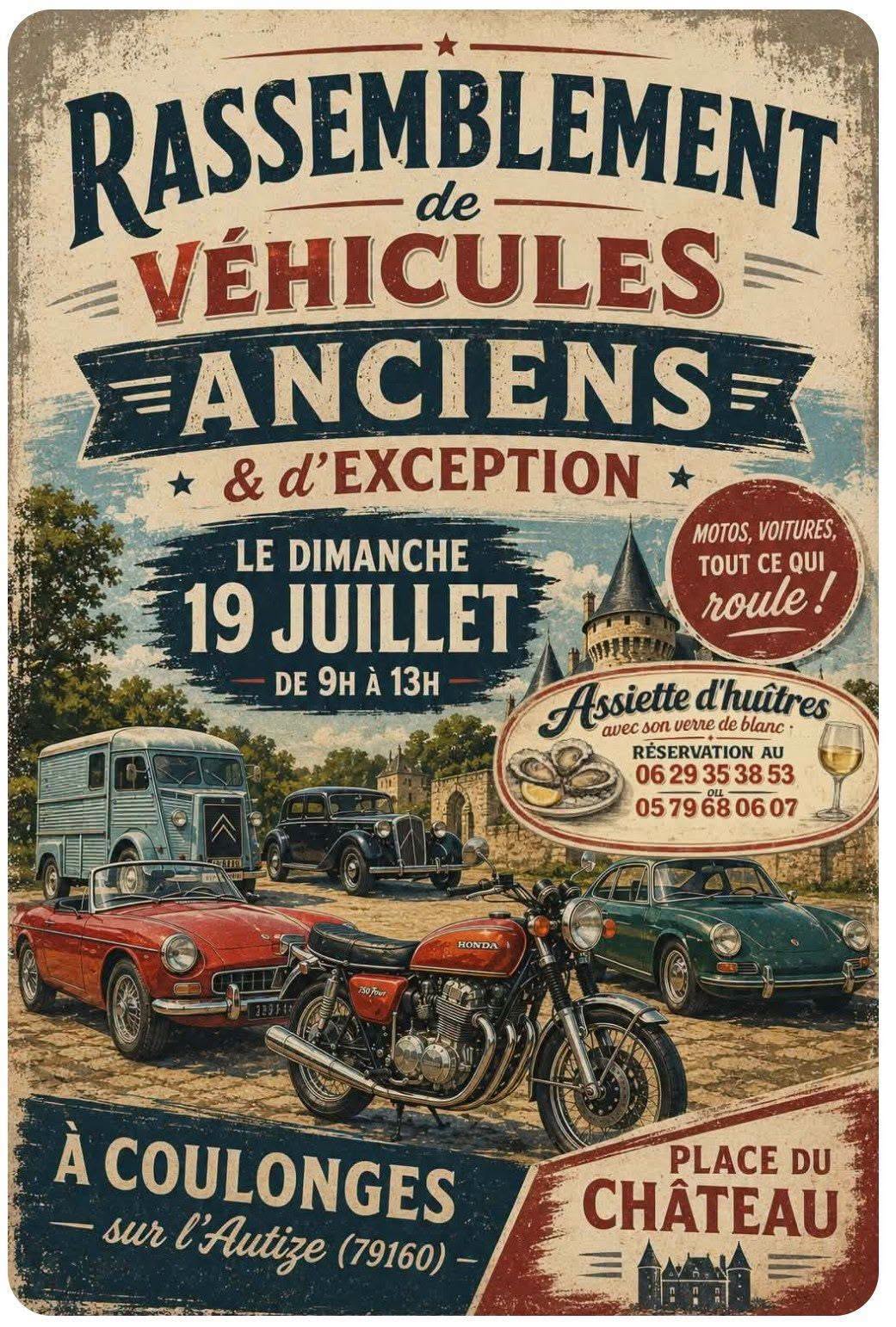 Rassemblement de véhicules anciens & d'exception