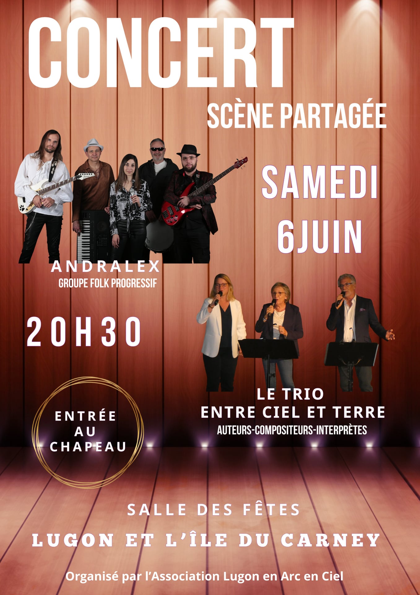 CONCERT, scène partagée