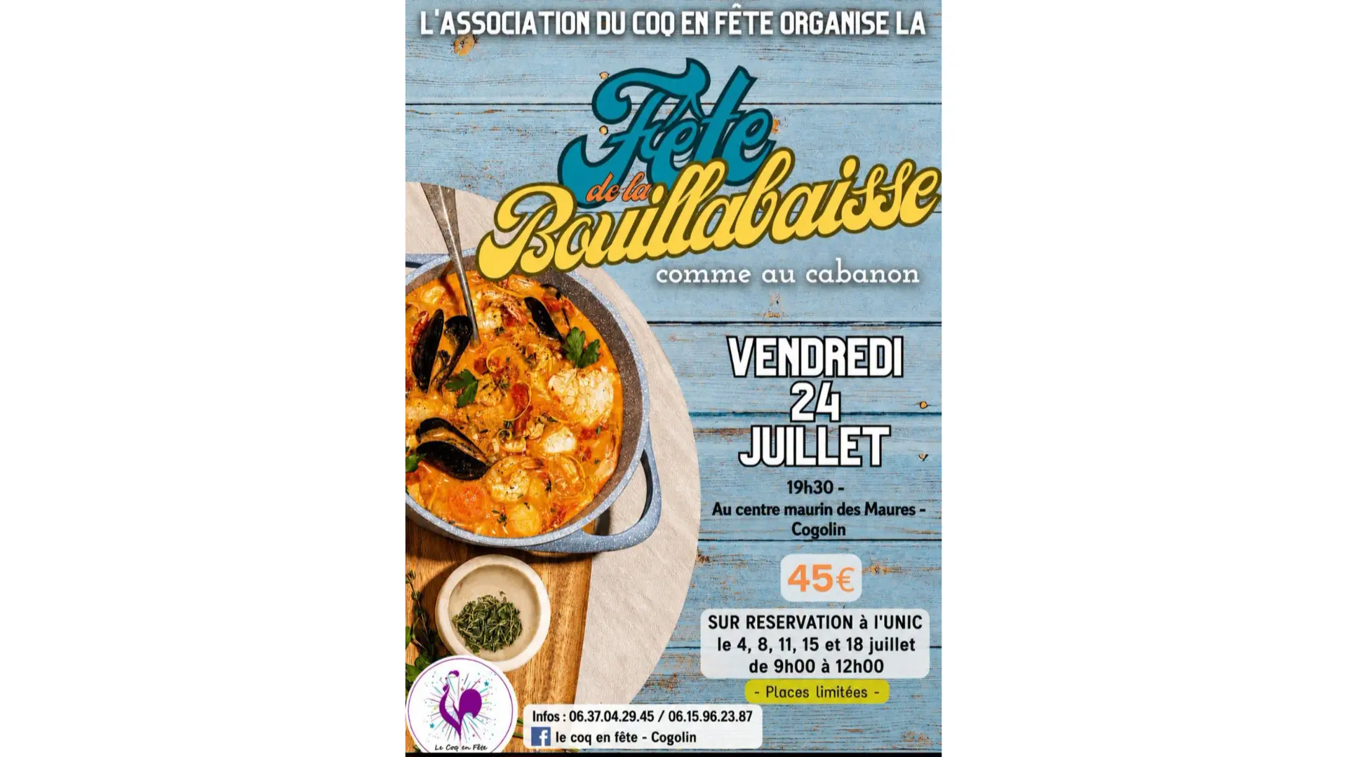 Fête de la bouillabaisse comme au cabanon