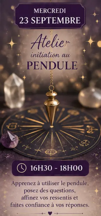Initiation au pendule