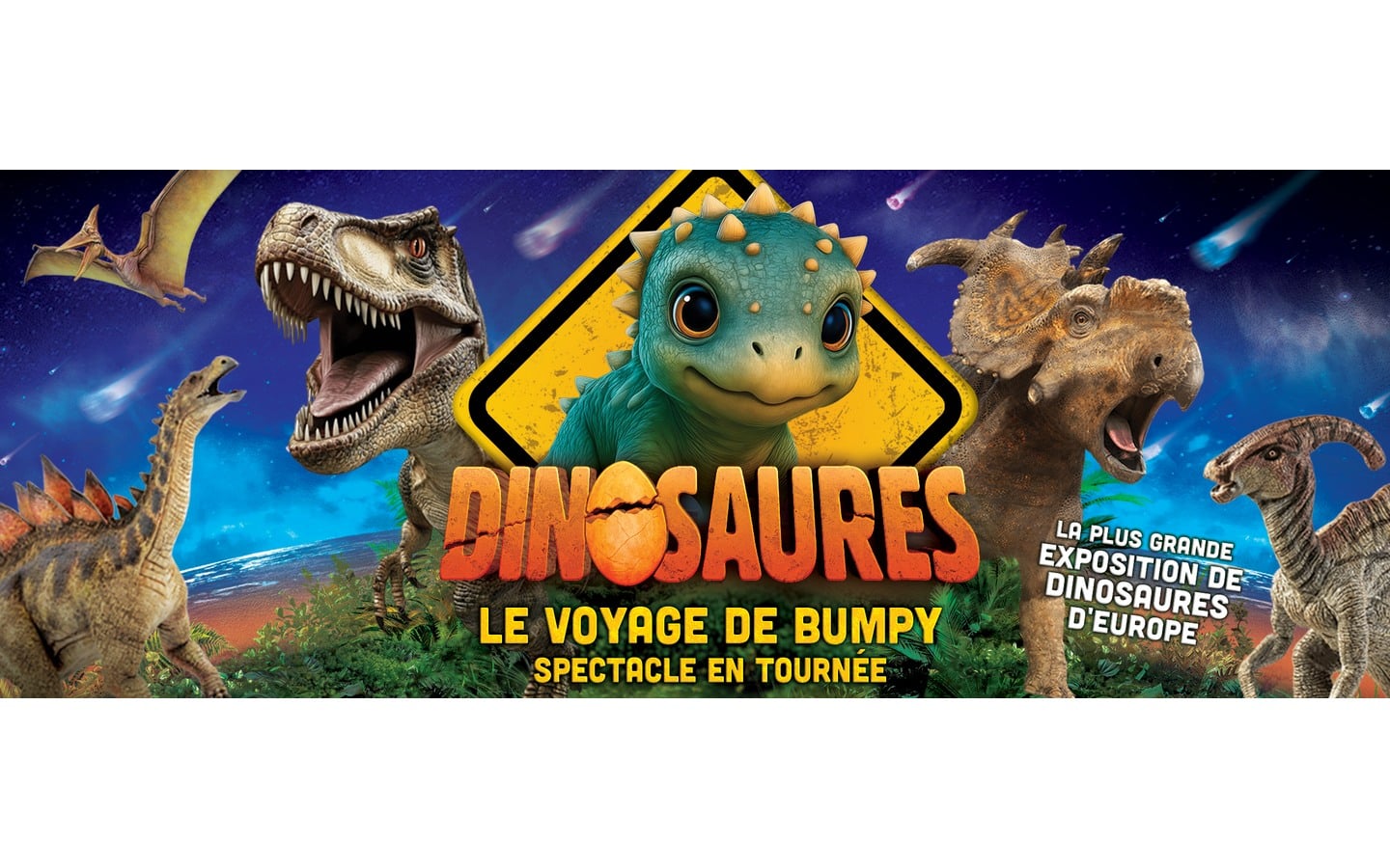 Le voyage de Bumpy - Exposition de dinosaures