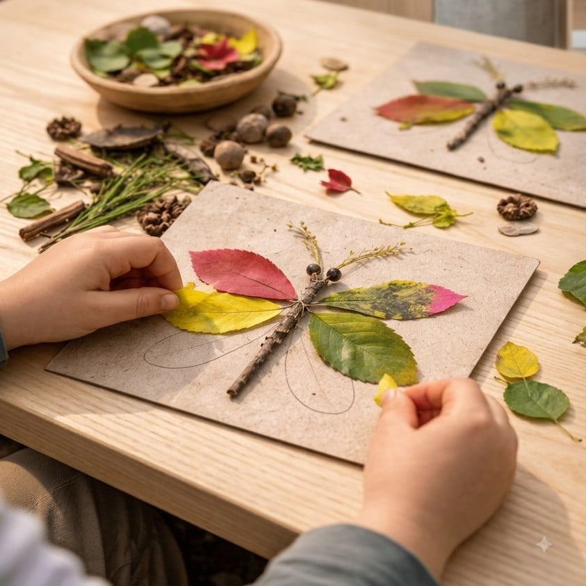 Atelier Créatif  Mon insecte d'automne