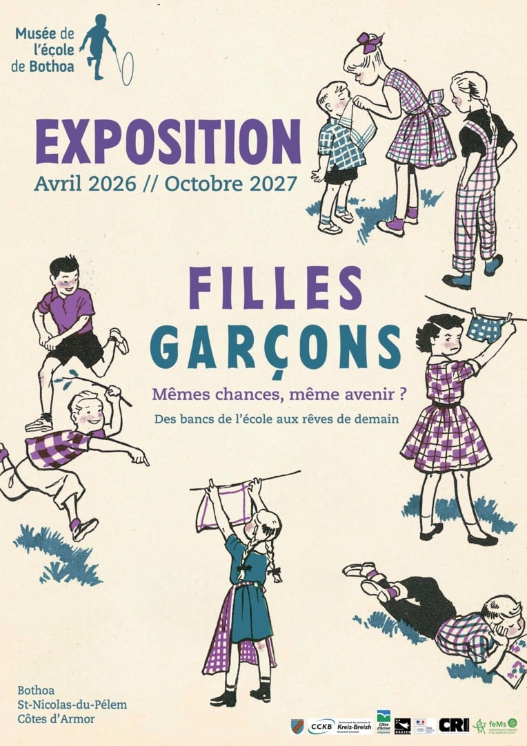 Exposition « Filles, garçons, même avenir ? Des bancs de l’école aux rêves de demain »