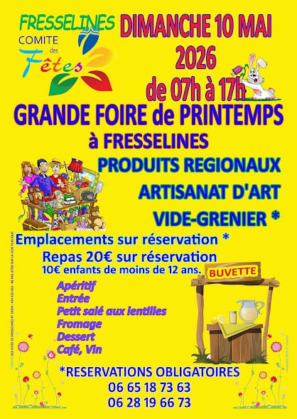 Grande foire de printemps - Brocante