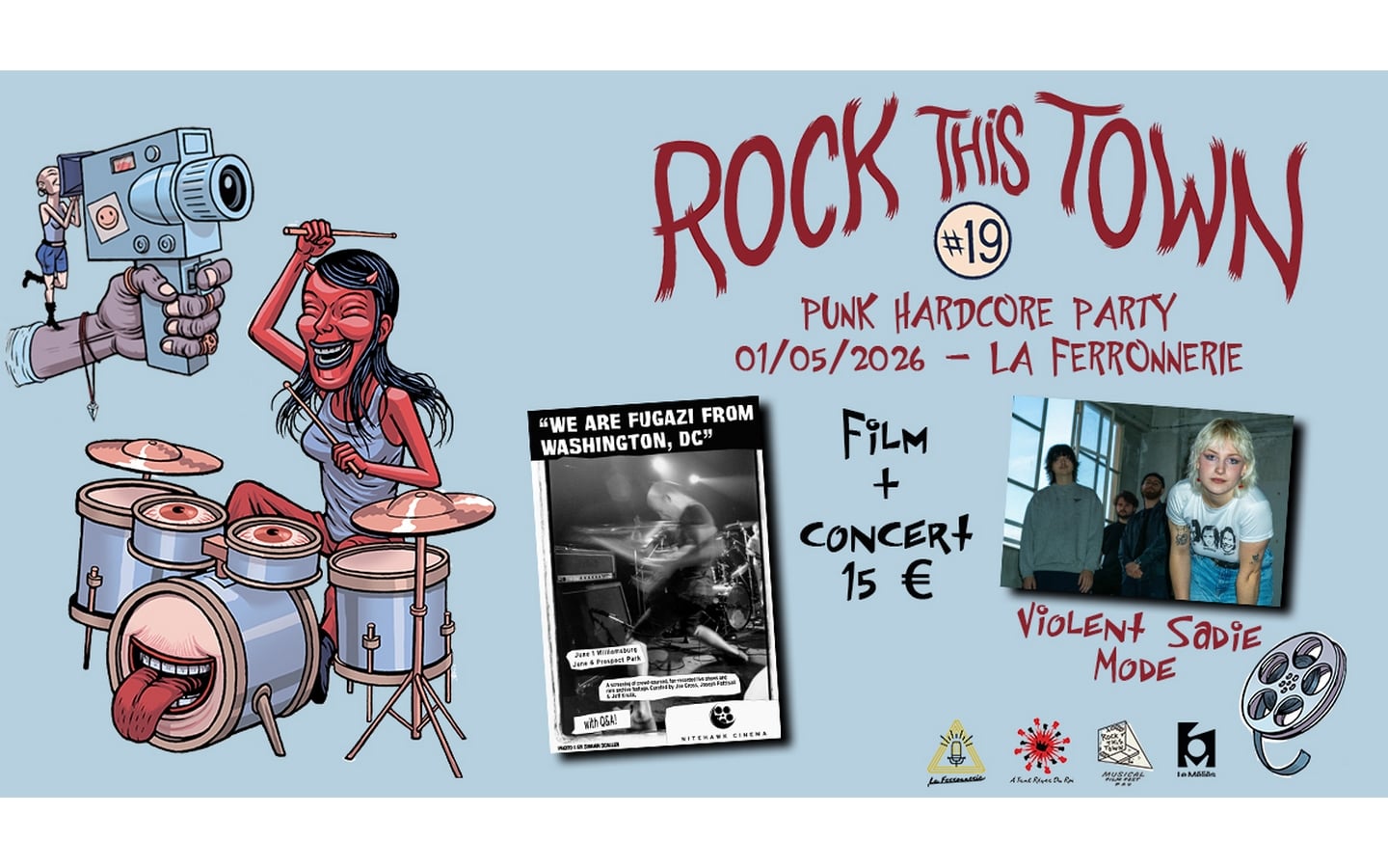Festival Rock This Town : Soirée Film+Concert