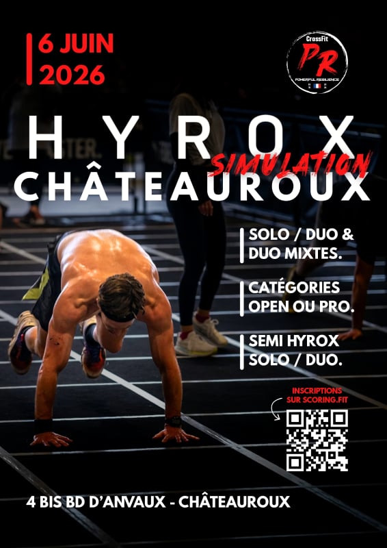 Hyrox Simulation Châteauroux