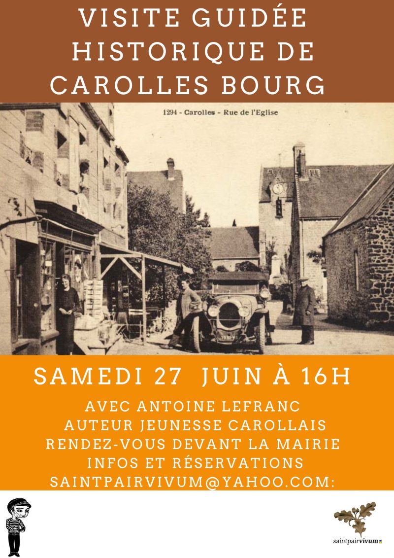 Visite historique du Bourg de Carolles
